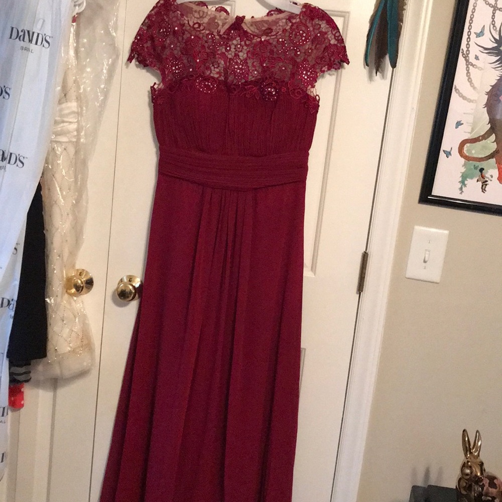 Deep Red Formal Dress